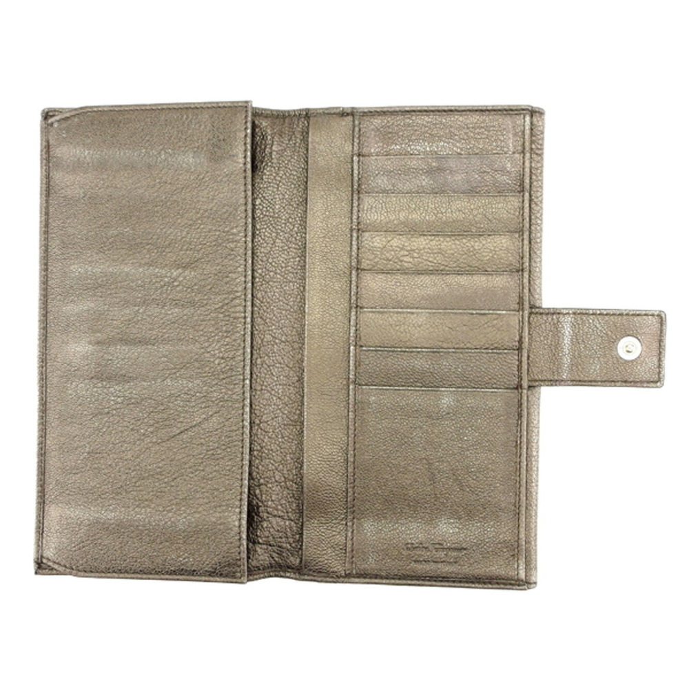 Salvatore Ferragamo long leather Wallet brown Vara Ribbon - Picture 5 of 6